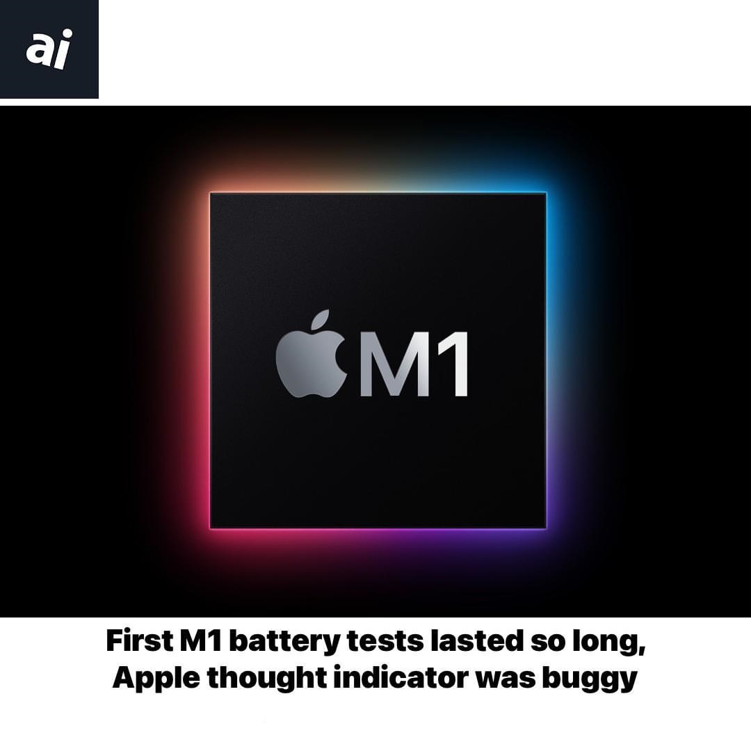 حیرانی مهندسان اپل از کم مصرف بودن پردازنده M1 