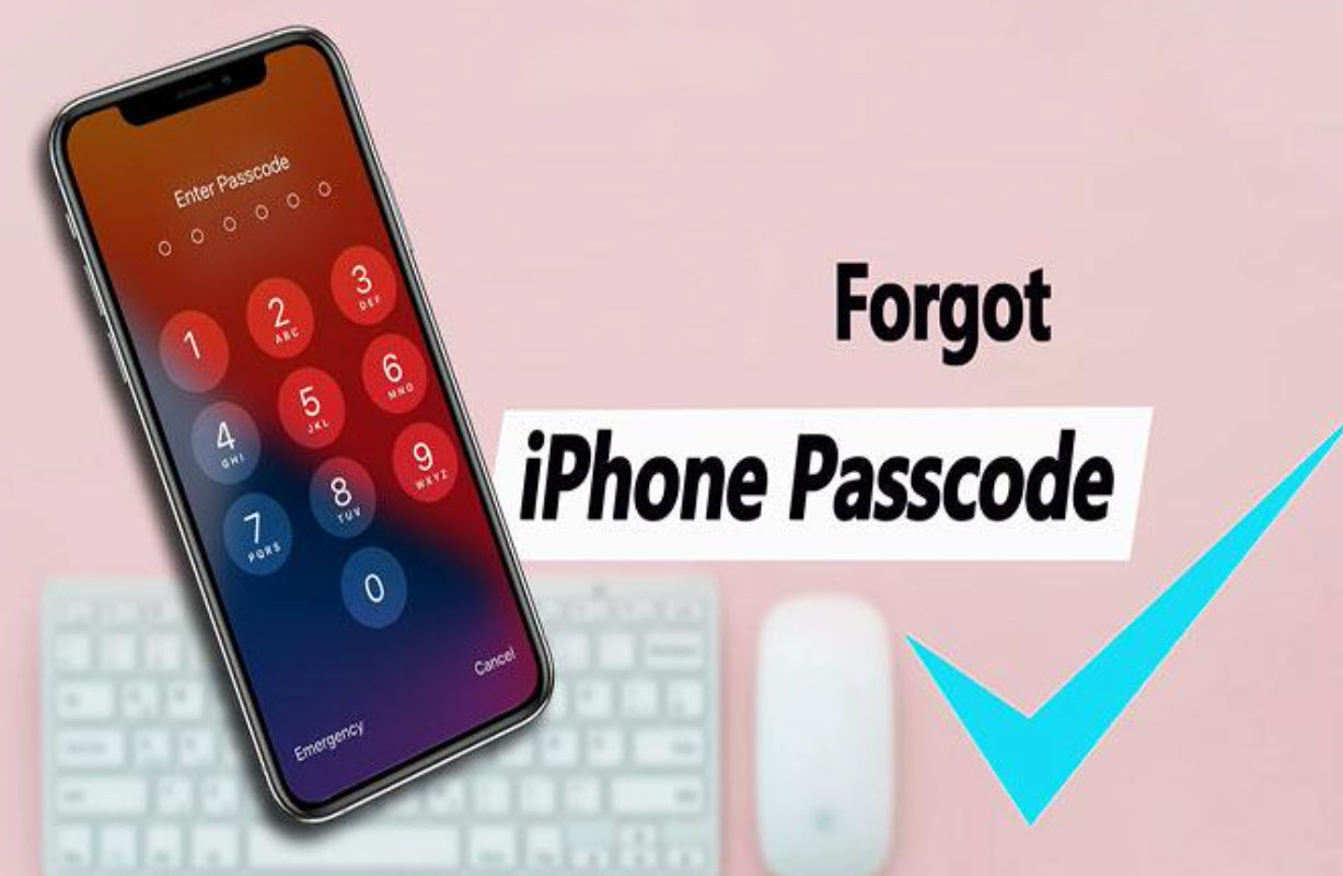 فراموش کردن پسکد Passcode یا رمز ورود به آیفون